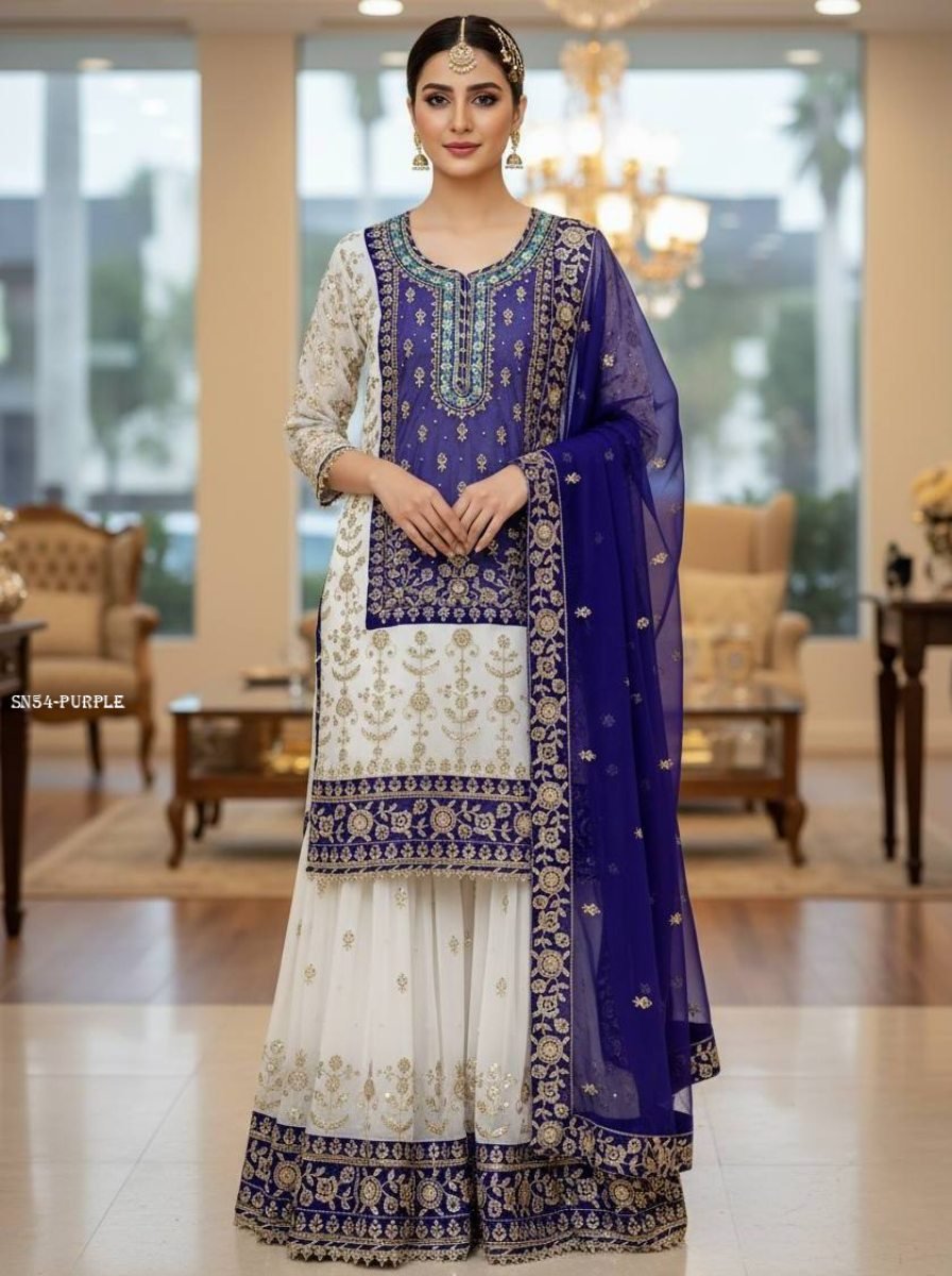 festive special sharara suit f 1772530649 Festive Special Sharara Suit for Women