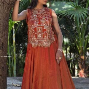 Festive Wear Lehenga Choli Set with Designer Shrug for Women