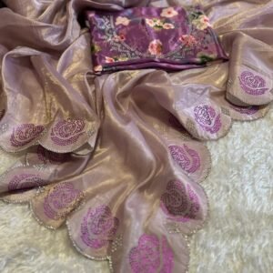 Gulabo By Sabysanchi Handwork Zarkhan Saree
