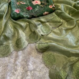 Gulabo By Sabysanchi Handwork Zarkhan Saree