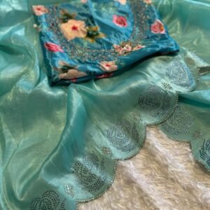 Gulabo By Sabysanchi Handwork Zarkhan Saree
