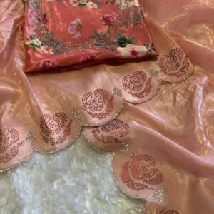 Gulabo By Sabysanchi Handwork Zarkhan Saree