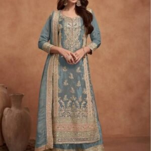 Gulkayra Designer Nazia Semi Stitch Suit For Women