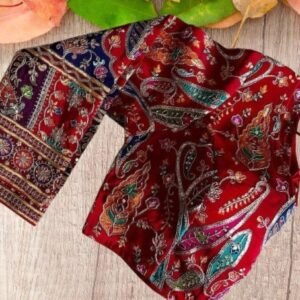 Half Sleeve Ready Made Padded Blouse