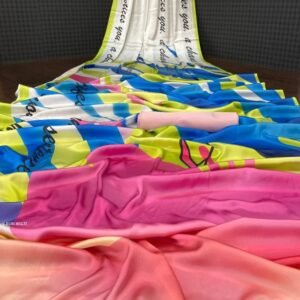 Heavy Devsena Multi Soft Silk 4D Effect Digital Print Saree