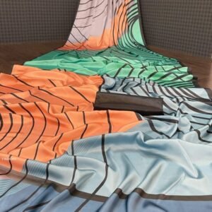 Heavy Devsena Soft Silk 4D Effect Digital Print Saree