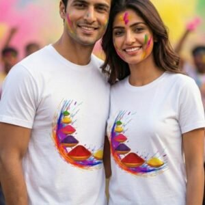 Holi Special Couple T Shirt Collection