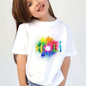 Holi Special Lycra Tshirt For Kids