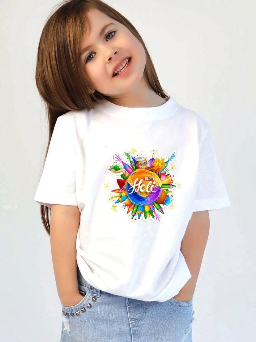 holi special lycra t shirt for 1771052106 Holi Special Lycra T shirt For Kids