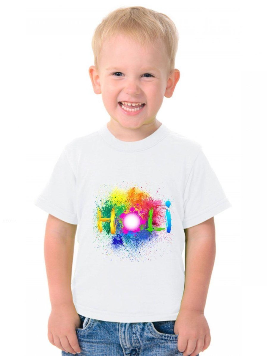 holi special t shirt for kids 1771051814 Holi Special Tshirt For Kids