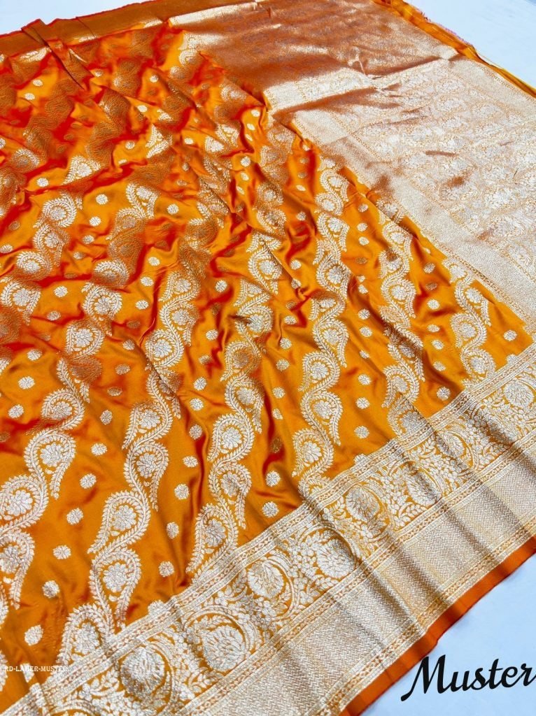 laher muster beautiful pure ba 1712906745 LAHER Muster Beautiful Pure Banarasi Silk Saree