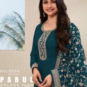 Latest Arrival Kuleesh Parul Dola Embroidery Dress Material