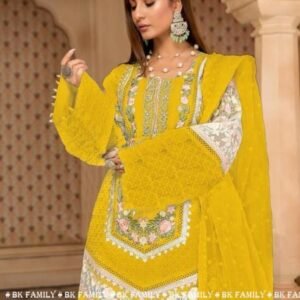 latest arrival ramsha organza ready made suit from fab funda