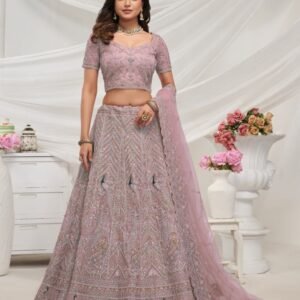 Latest Collection Pink Soft Net Lehenga Choli