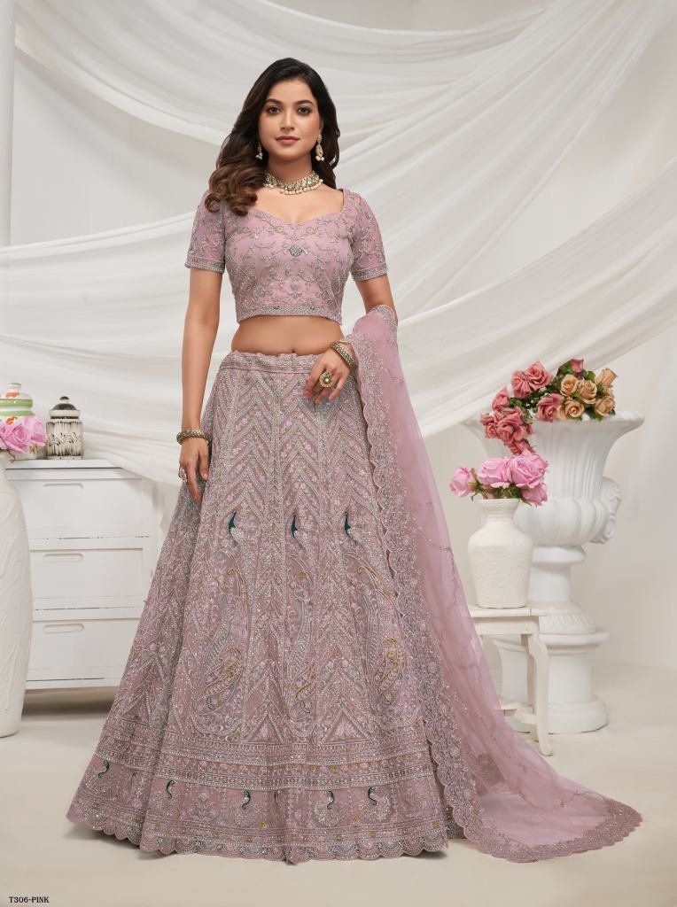 latest collection pink soft ne 1723012363 Latest Collection Pink Soft Net Lehenga Choli