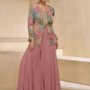 Latest Launch Pink Sayuri Designer Palazzo Set