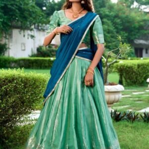 Latest Launch Teal Green Lehenga Choli