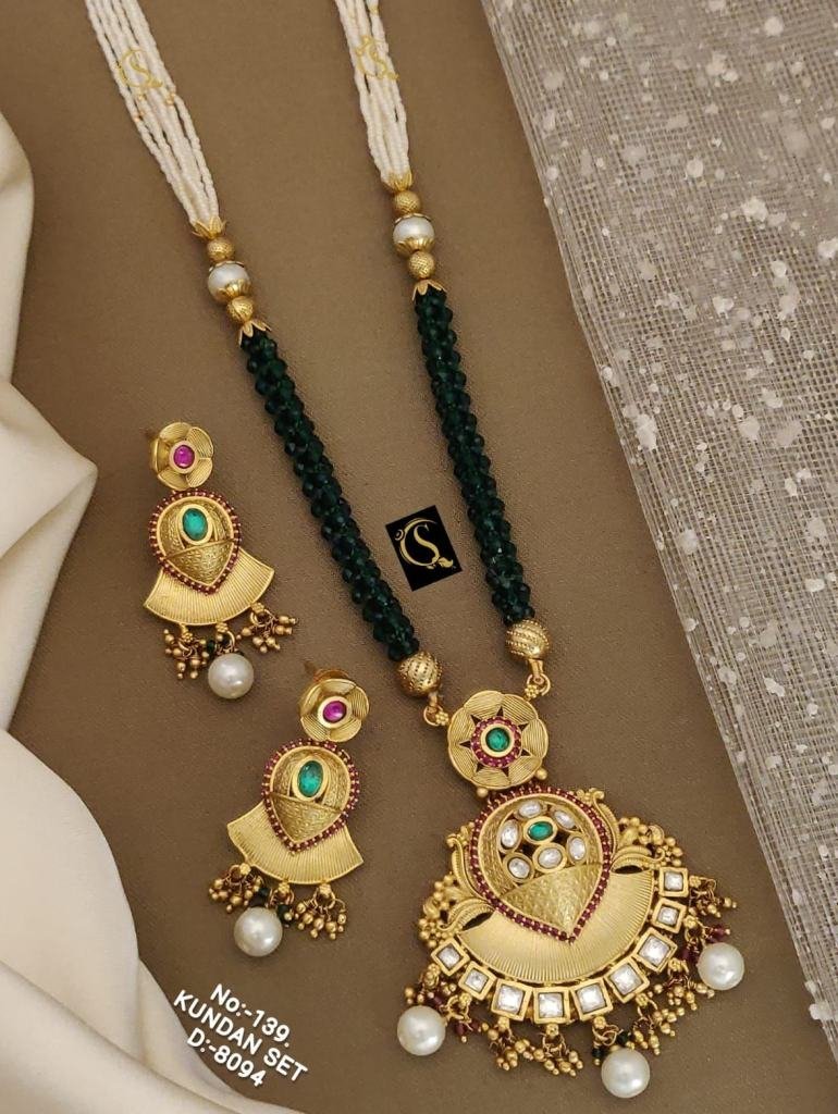 long moti mala pendal set 1748502802 Long Moti Mala Pendal Set