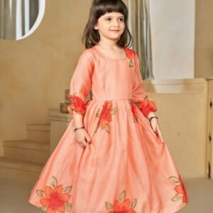 Lucaya Jenny V 1303 Digital Printed Kids Girls Frock