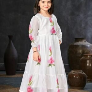 Lucaya Jenny V 1304 Digital Printed Kids Girls Frock