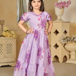 Lucaya Jenny V 1305 Digital Printed Kids Girls Frock