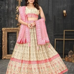 Lucaya V 9 Party Wear Chinon Silk Lehenga Choli