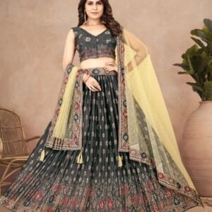 Lucaya V 9 Party Wear Chinon Silk Lehenga Choli
