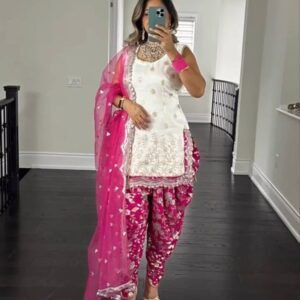 Luxury Look Designer Doti Salwar Suits