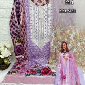 Maria B M Series Lawn Cotton Readymade Pakistani Suit