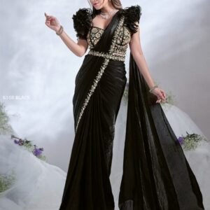 Mohmanthan 24600 Black Designer Saree Collection