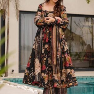Mul Cotton Digital Printed Palazzo Suit