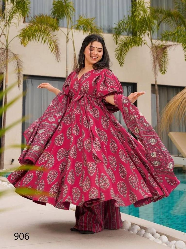 mulmul cotton palazzo suit wit 1749042596 Mulmul Cotton Palazzo Suit With Vibrant Digital Prints