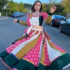 Navaratri Digital Printed Cotton Lehenga Choli 1