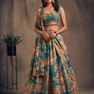 Organza Batali Lehenga Choli With Dupatta