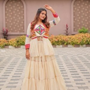Navratri Special 9mtr Flair Cotton Lehenga Choli