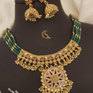 New Arrival Rajwadi Heritage Necklace Set
