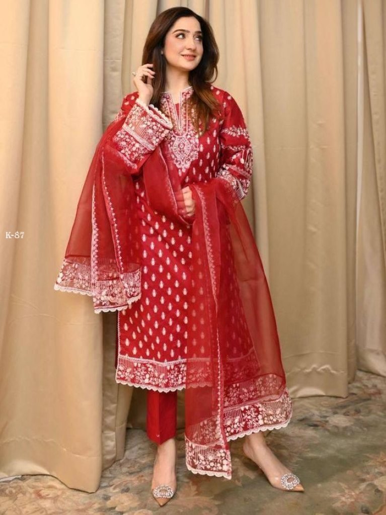 new beautiful kurti set with t 1734950003 New Beautiful Kurti Set With Thread Embroidery Work
