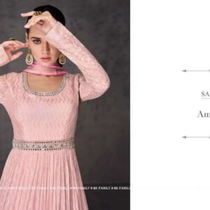 new catalog ameena by sayuri designer georgette anarkali suit