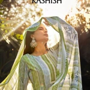 new collection zulfat kashish pure cotton dress material from fab funda