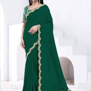 New Green Silk Saree Collection By Mahotsav