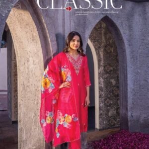 New Launched Anju Fabrics Mayra Vol 4 Modal Viscose Hand Work Readymade Suit
