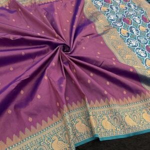 New Launchin Wine Gold Zari Kanjivaram Patola Sarees