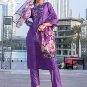 New Viscose Kurti Pant With Digital Dupatta