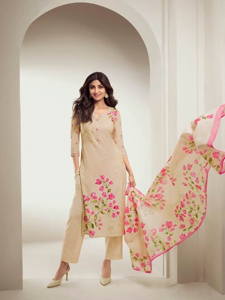 newest pure cotton digital pri 1712297886 Newest Pure Cotton Digital Print Readymade Salwar Suit with Khatli Work