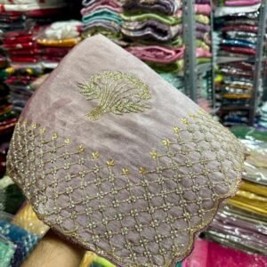 Onion Designer Dana Hand Work Jimmy Choo Saree