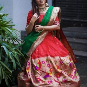 Paithani Lehenga Choli Handcrafted Elegance For Indian Weddings