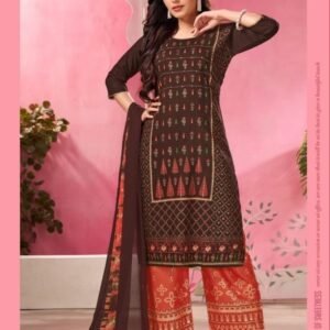 PALLADIUM By Kinti Rayon Kurti Pant And Dupatta Set