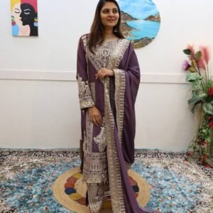 Party Wear readymade Chinon Silk Pakistani Suits