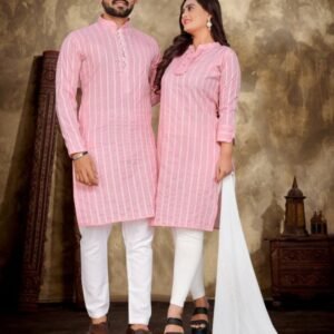 Perfect Pink Stylish Couple Combo