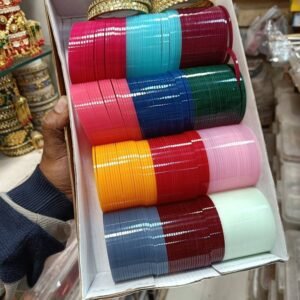 Plain Colorful Plastic Bangles
